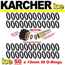 50 x Karcher Steam Cleaner / Pressure Washer O-Rings