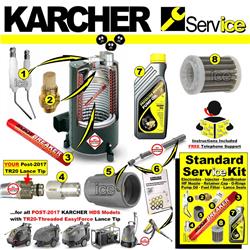 Karcher Standard Service Kit for HDS 6/10 6/12 7/9 7/10 7/11 7/12 10/20 1050B/D etc