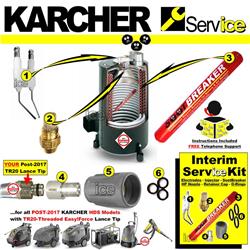 Karcher Interim Service Kit for HDS 6/10 6/12 7/9 7/10 7/11 7/12 10/20 1050B/D etc