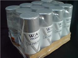 12 Silver Wheel Paint Aerosols