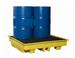 Four Drum Barrel Bunded Spill Pallet