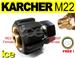 KARCHER M22 F x 3/8 F BSP Hose Adaptor Coupling Connector