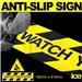 Anti-Slip Trip Hazard Caution Warning Floor Safety Self-Adhesive Sign