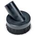 Numatic 38mm Round Rubber Brush with Stiff Bristles