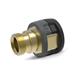 Karcher Easy!Lock TR22 Male to M22x1.5 Female Hose Inlet/Outlet Adapter Coupling Connector