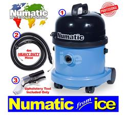 Numatic CT370-2 Car Carpet Seat & Upholstery Valeting Extraction Machine Cleaner CT 370-2 CT370 1200w 230v