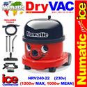 Numatic NRV 240-22 Vacuum Cleaner 620w MEAN commercial Henry 240v