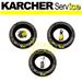 Karcher HDS 551 558 601c ECO 7/16, HD 640 645 650sx 6/12 Pump Piston Oil Seals (set 3) 