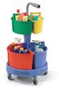 Numatic NC4 Cleaning Materials Janitorial Caddy Carousel Trolley