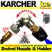 Karcher Swivelling Nozzle Holder for HD/ HDS Models M18F x M18M c/w Nozzle & Retainer