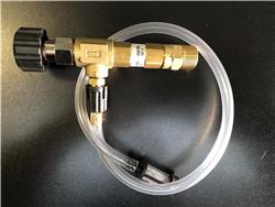 M22 Inlet/Outlet Pressure Washer Adjustable Chemical Detergent Injector c/w 1.2m Suction Hose & Filter