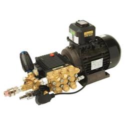 Pressure Washer Pump Motor Combination c/w Auto Start/Stop - Interpump W140 240v 3HP 100Bar x 12L/min