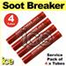 Soot Breaker Karcher Steam Cleaner Boiler Cleaner - Service Pack of 4 