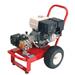 ICE-PW140/14 Honda GX200 6.5HP 1450 RPM Gearbox Electric Start Petrol Pressure Washer Interpump 140 Bar x 14 L/min